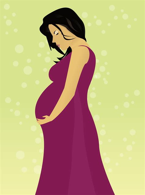 Free Pregnant Mother Vector