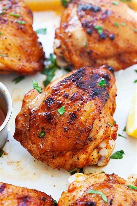 Every cook needs a chicken marinade in their recipe box, and this is the best one i've ever had! Juicy Grilled Chicken Thighs (The Best Recipe Ever ...