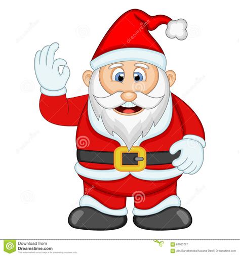 Choose from 1000+ christmas cartoon graphic resources and download in the form of png, eps, ai or psd. Santa Claus Cartoon For Your Design Vector Illustration ...
