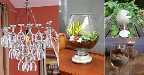 29 Diy Wine Glass Centerpieces Wine Glass Decoration Ideas