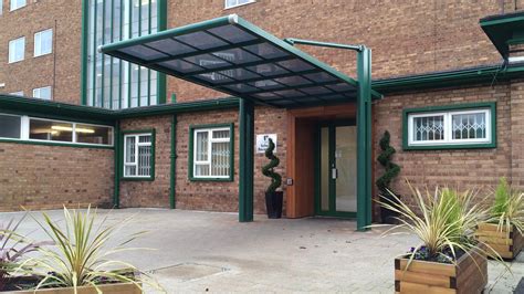 The Italia Commercial Entrance Canopy Canopies Uk