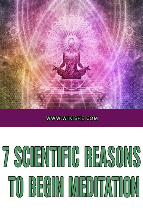 7 Scientific Reasons To Begin Meditation Meditation Scientific Stress