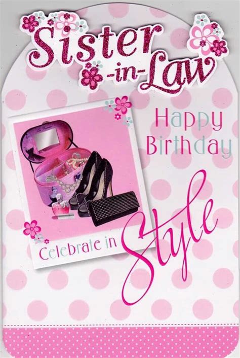 Happy Birthday Sister In Law Birthday Card Messages Happy Birthday