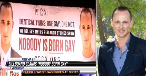 Pfox Virginia Billboard Claims Nobody Is Born Gay And Is Deceptive