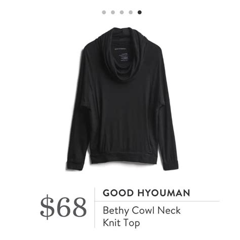 Good Hyouman Cowl Neck Stitch Fix Knit Top Turtle Neck Knitting