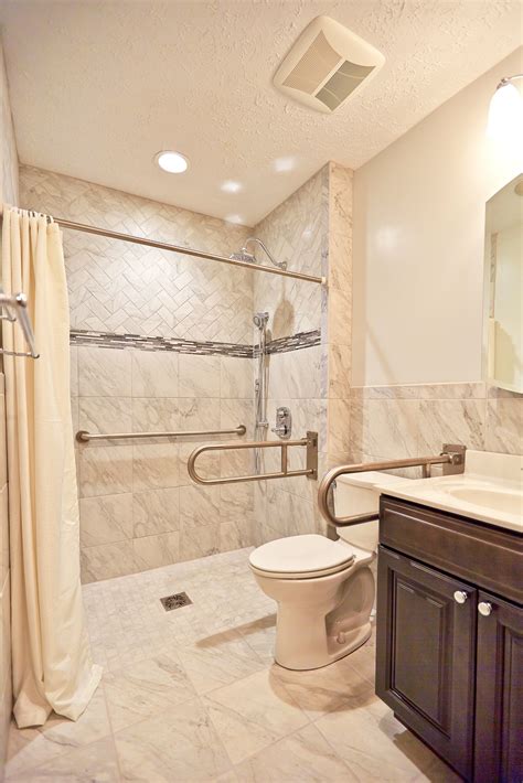 Bathroom with transfer shower compartment. Accessible Bathroom Designs - Luxury Accessible Bathroom ...