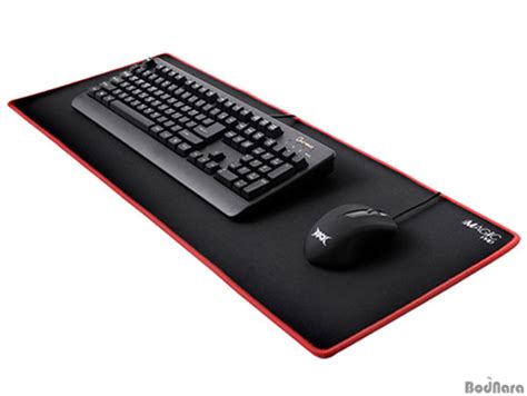 레이저 끝판왕 rgb 마우스패드 등장! 아이매직, 특대 사이즈 키보드/마우스 패드 'MP01' 출시:: 보드나라