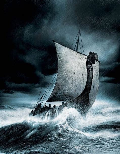 Pin By Toni Pindak On Vikings And Norsemen Viking Longboat Viking