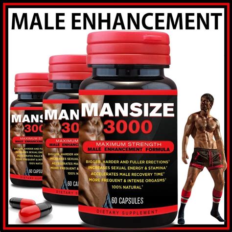 Mansize Male Enlarger Xl Sexual Performance Enhancement Pills Best