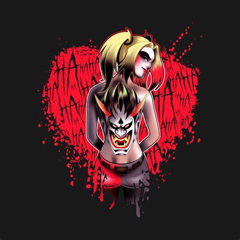 The Girl With The Demon Tattoo Joker T Shirt Teepublic
