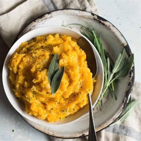 Butternut Squash Mashed Potatoes Healthy Nibbles By Lisa Lin