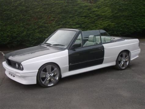 Classic bmw e30 with bbs rs. Bmw E30 Convertible Replica M3 Bodykit For Sale in Kileely ...