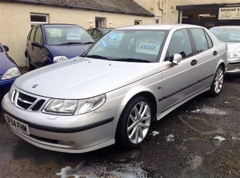 200404 Saab 9 5 Vector 23 T Silver 12 Mth Mot Superb Car In Every Way