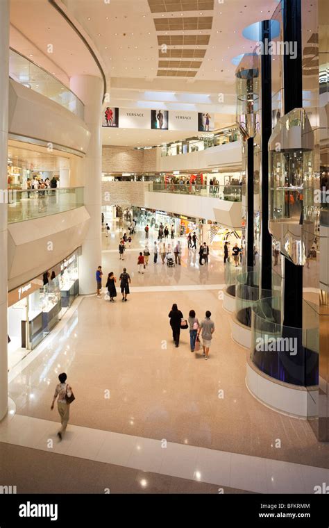 Pacific Place Shopping Mall In Admiralty Hong Kong Home To Many Well