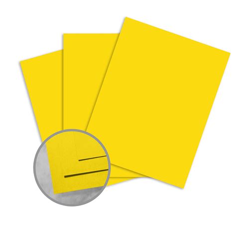 Astrobrights 8 12 X 11 In 65 Lb Yellow Card Stock