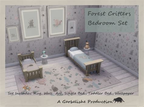 The Sims Resource Forest Critters Bedroom