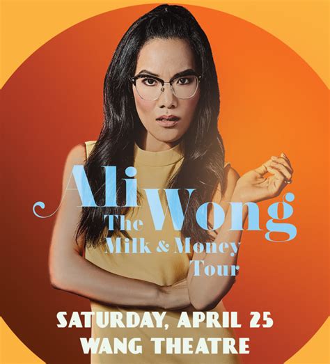 ali wong the milk and money tour in boston at boch center wang