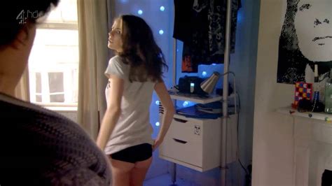 Kaya Scodelario Topless Scene From Skins Series