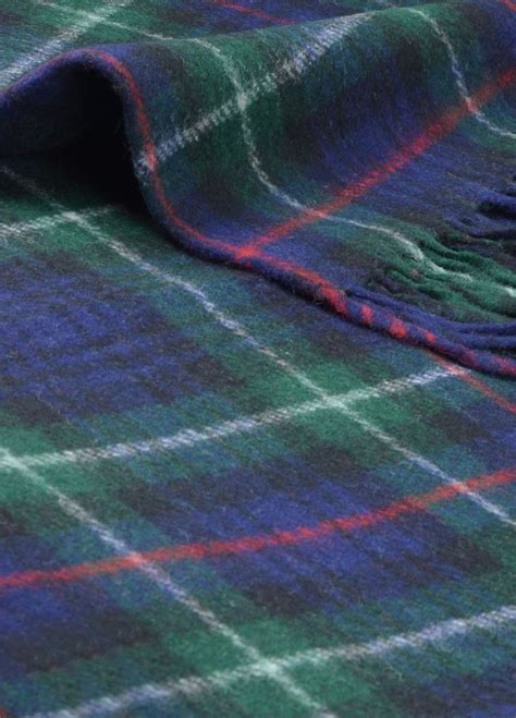 New Classic Scottish Wool Tartan Blanket Throw Rug T Various Tartans