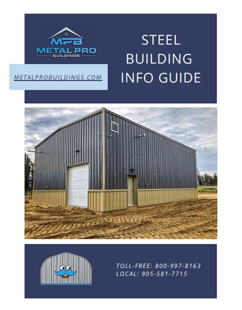 Steel Building Technical Guides Metal Pro Buildings