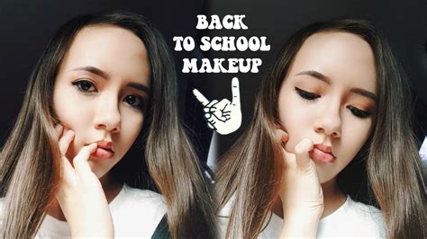 Quick And Easy Back To School Makeup Youtube