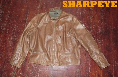 Sharpeye Style Vintage Motorcycle Leather Jkts