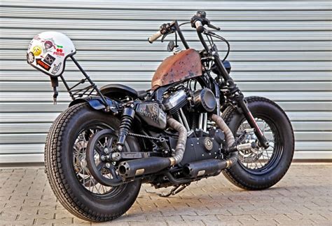 Customized Harley Davidson Sportster By Ben Ott Customized By