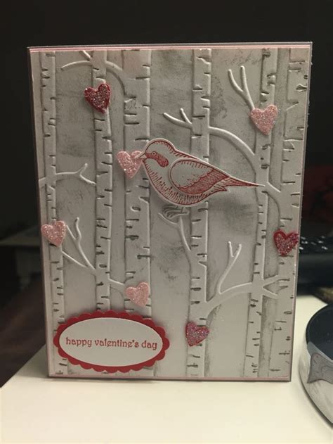 Valentine Birdie Happy Valentine I Card Cards