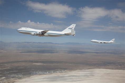 Picture Of The Day Nasas Two Shuttle Carriers Fly In Formation The