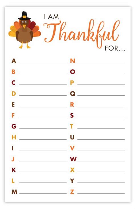 I Am Thankful For Printables Printable Coloring Pages