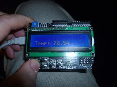 Arduino Your Home And Environment Weather Lcd Shield