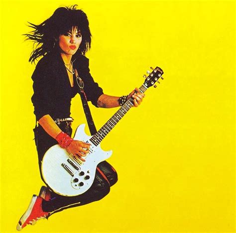 Girl And Guitar Good Luck Separating Joan Jett From Her Choice Of Instrument — Proxy Music