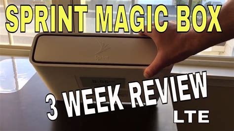Sprint Magic Box 3 Week Review Youtube
