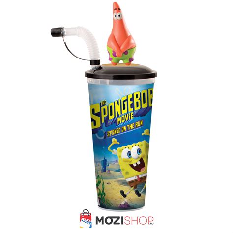 Spongya szökésben (the spongebob movie:. SpongyaBob: Spongya szökésben pohár és Csillag Patrik ...