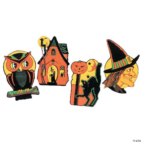 Embossed Cutout Halloween Decorations