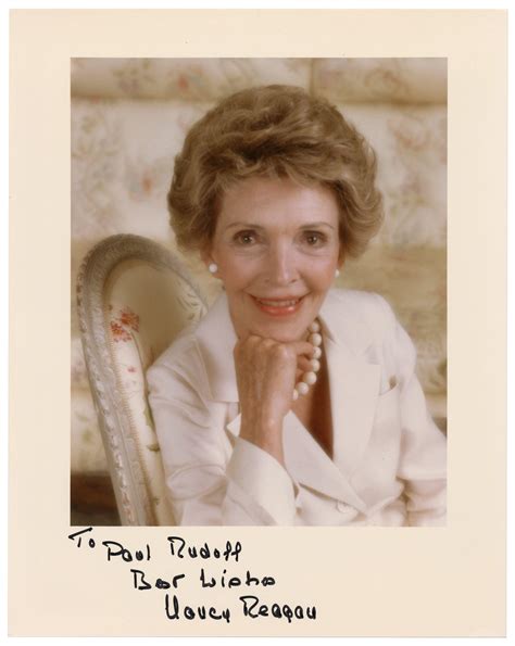 Lot Nancy Reagan Lovely White House Sp