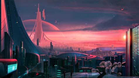 28 Futuristic City Wallpapers Wallpaperboat