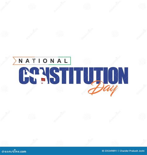 Conceptual Template Design For National Constitution Day Editable