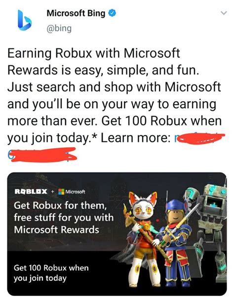 Can You Really Get 100 Free Robux From Microsoft Rewards Quora