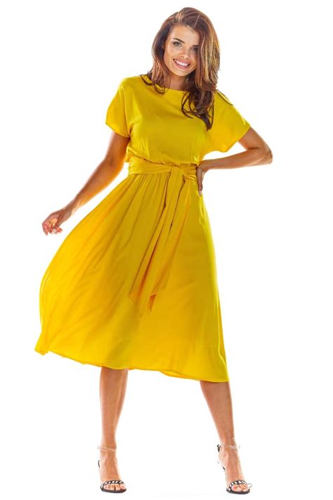 Yellow Summer Holly Dress