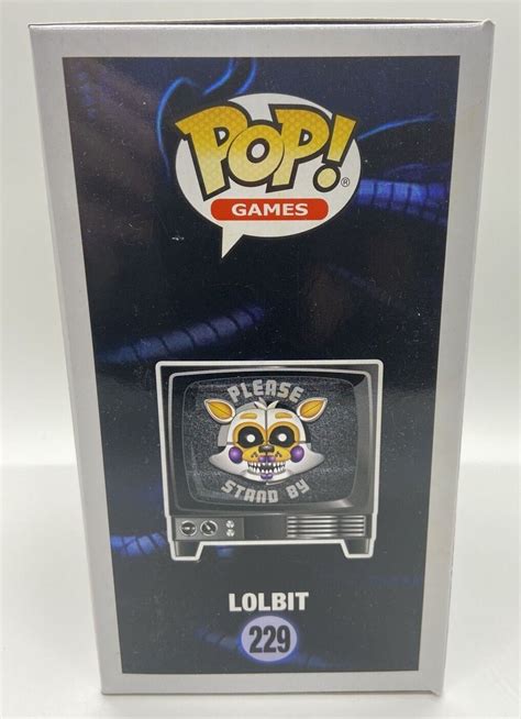 Funko Pop Lolbit 229 Nycc 2017 Five Nights Freddys Sister Location