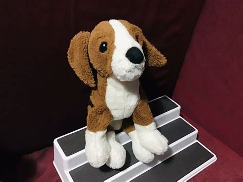 Ikea Beagle Gosig Valp Puppy Dog 12 Soft Plush Stitched Eyes Stuffed