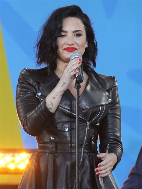Demi Lovato Performs At Gma Summer Concert Series In Central Park In