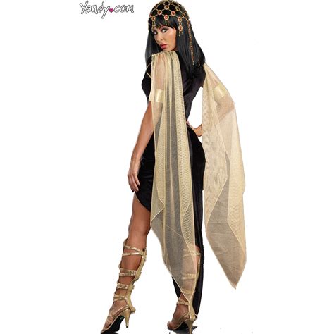naughty cleopatra costume dreamgirl 9833 black gold