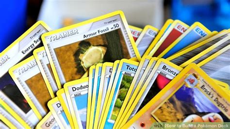 Tips for building a competitive deck in the pokemon trading card game are discussed in this video. How to Build a Pokémon Deck: 9 Steps (with Pictures) - wikiHow