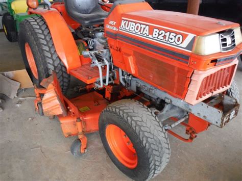 Kubota B2150 Mfwd Farm Tractor Sn 53425 3 Pth Pto Canopy 60