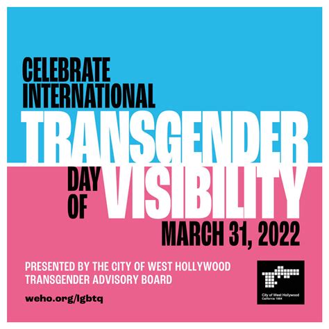 Trans Day Of Visibility Ludovictawsif