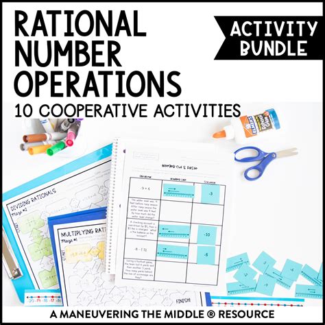 Rational Number Operations Activity Bundle 7th Grade Maneuvering The