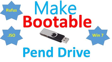 How To Make Bootable Pen Drive Install Window From Pendrive Youtube