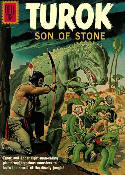 GCD Cover Turok Son Of Stone Comic Book Genres Vintage